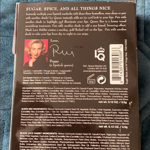 Lipstick queen 3 piece set - Picture 3 of 4